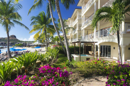 Landings 1102 A 3-Bedroom luxury condo apartment set within a beachfront development in Gros Islet, St. Lucia.
